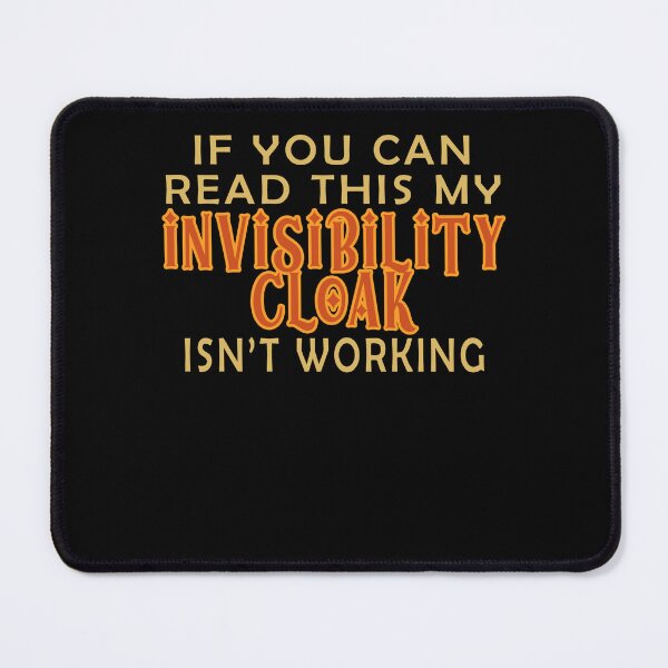 Item preview, Invisibility Cloak Halloween Costume Geek Book Movie Lover designed and sold by Countrysmart.