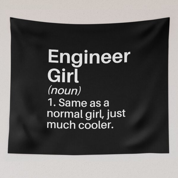 Item preview, Engineer Girl Funny Definition: Engineering Gift - Engineer designed and sold by Adexyl.