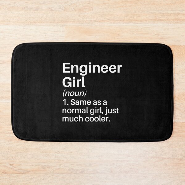 Item preview, Engineer Girl Funny Definition: Engineering Gift - Engineer designed and sold by Adexyl.