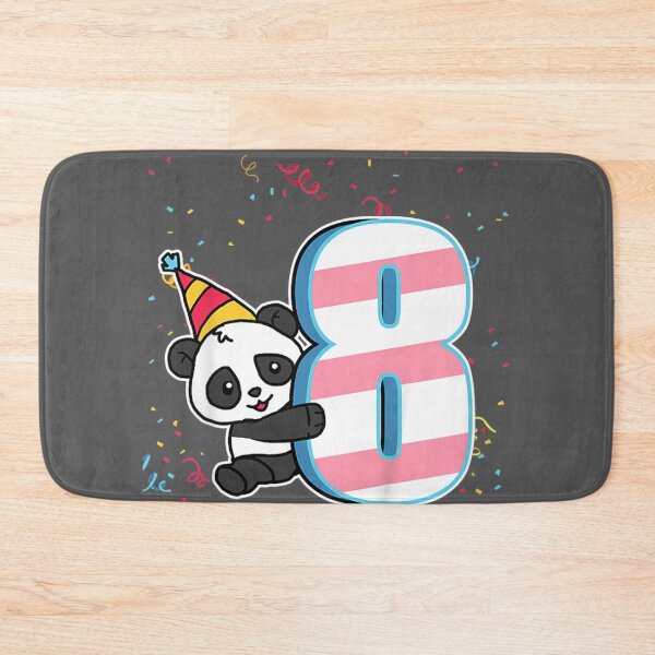 Item preview, Kids 8th Birthday Funny 8 Years Old Panda Costume designed and sold by saryxyvuk.