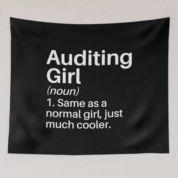 Item preview, Auditing Girl Funny Definition: Accountant Auditing Gift - Auditor designed and sold by Adexyl.