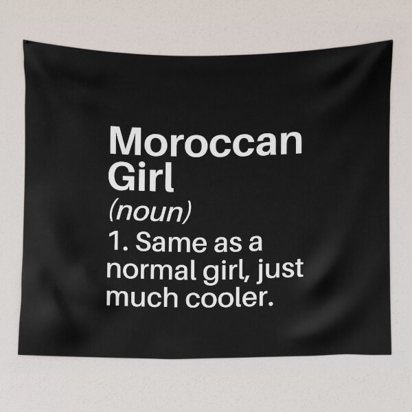 Item preview, Moroccan Girl Funny Definition: Moroccan Gift - Morocco designed and sold by Adexyl.