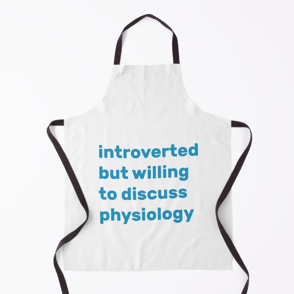 Item preview, Introverted but willing to discuss Physiology designed and sold by AdelDa19.