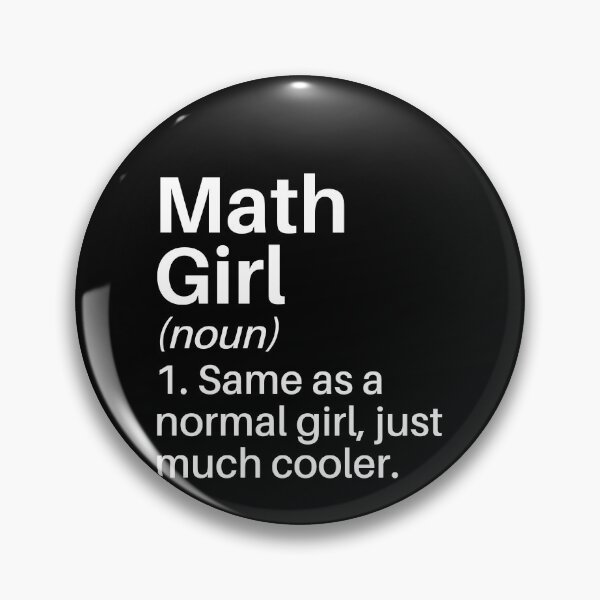 Item preview, Math Girl Funny Definition: Math Lover Gift - Math Student designed and sold by Adexyl.