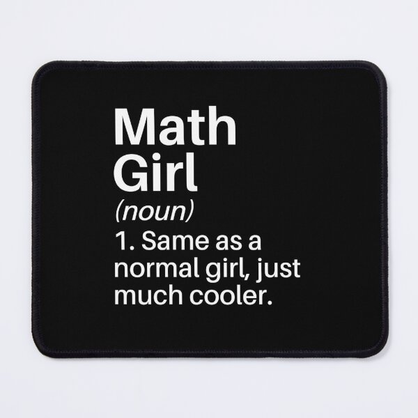 Item preview, Math Girl Funny Definition: Math Lover Gift - Math Student designed and sold by Adexyl.