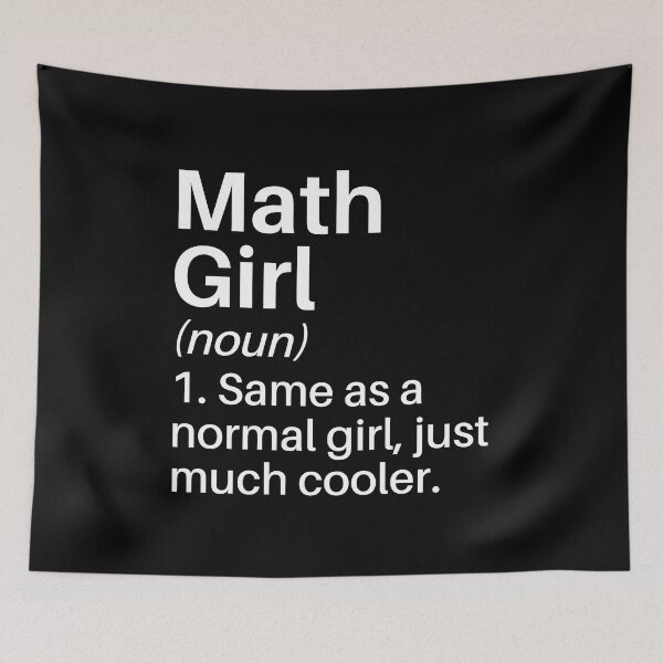 Item preview, Math Girl Funny Definition: Math Lover Gift - Math Student designed and sold by Adexyl.