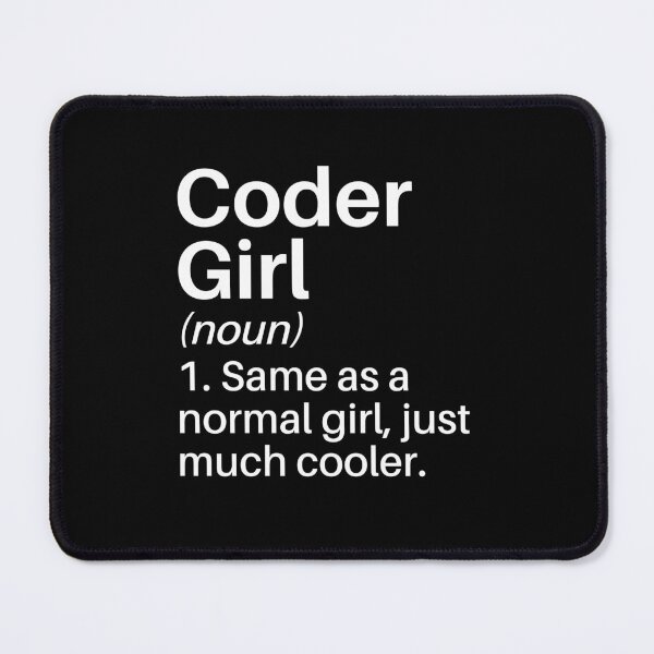 Item preview, Coder Girl Funny Definition: Coder Gift - Programmer designed and sold by Adexyl.