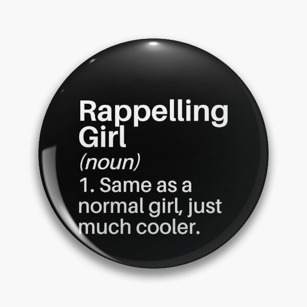 Item preview, Rappelling Girl Funny Definition: Rappelling Lover Gift - Rappelling designed and sold by Adexyl.