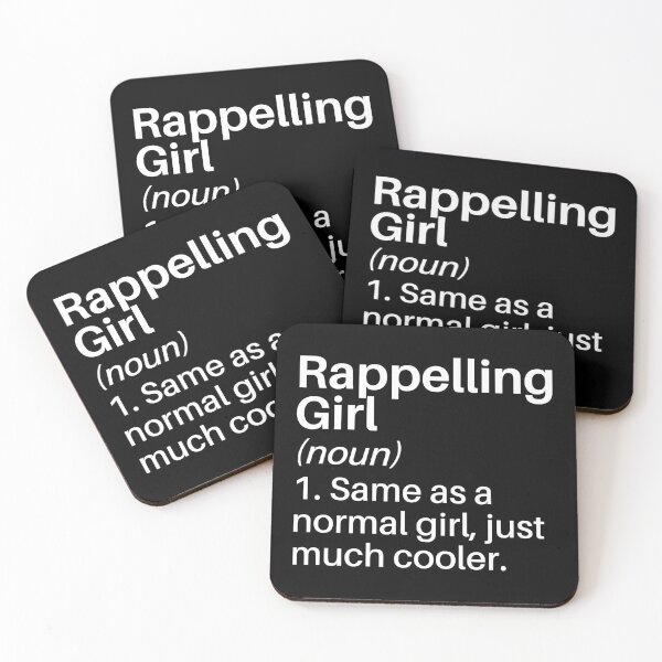 Item preview, Rappelling Girl Funny Definition: Rappelling Lover Gift - Rappelling designed and sold by Adexyl.
