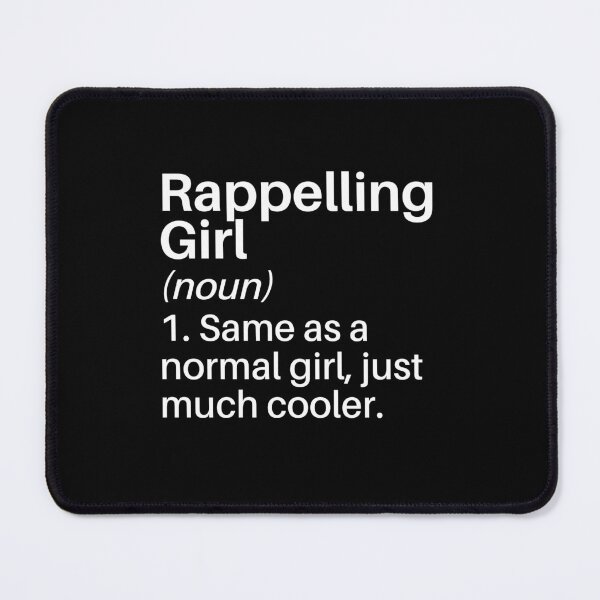 Item preview, Rappelling Girl Funny Definition: Rappelling Lover Gift - Rappelling designed and sold by Adexyl.