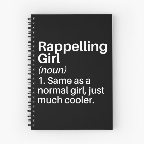 Item preview, Rappelling Girl Funny Definition: Rappelling Lover Gift - Rappelling designed and sold by Adexyl.