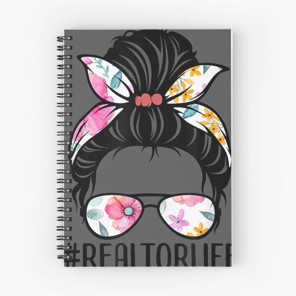 Item preview, Realtor Life Messy Bun Tee Real Estate Agent Girl Mom Wife designed and sold by saryxyvuk.
