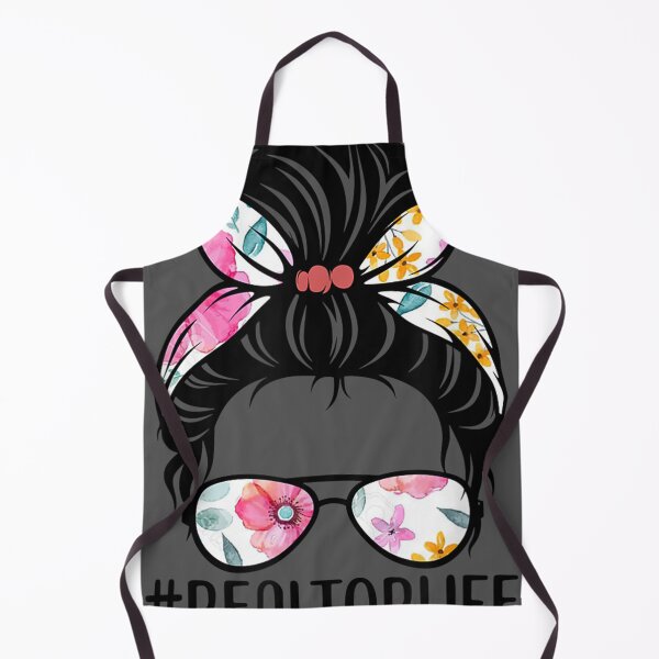 Item preview, Realtor Life Messy Bun Tee Real Estate Agent Girl Mom Wife designed and sold by saryxyvuk.
