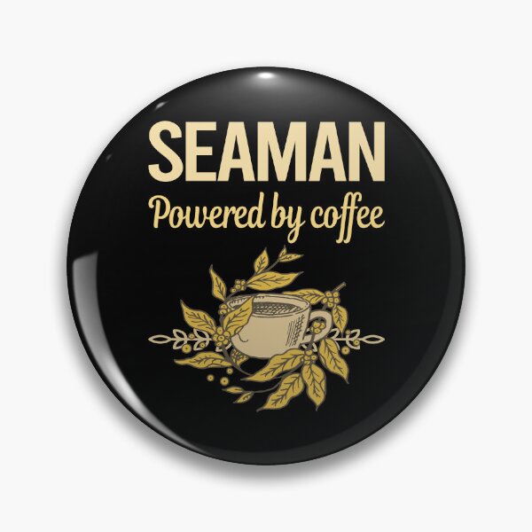 Item preview, Powered By Coffee Seaman designed and sold by cossinulsesj.