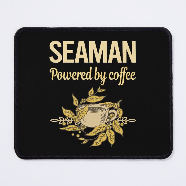 Item preview, Powered By Coffee Seaman designed and sold by cossinulsesj.