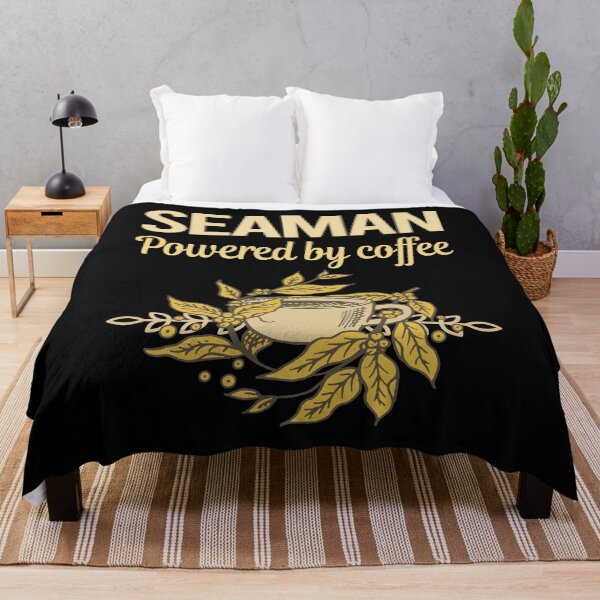 Item preview, Powered By Coffee Seaman designed and sold by cossinulsesj.