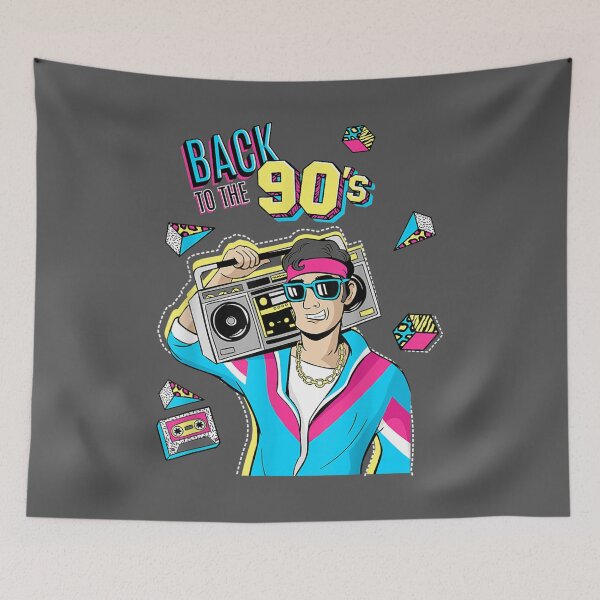 Item preview, Retro Back To 90's Novelty Graphics & Cools designed and sold by saryxyvuk.
