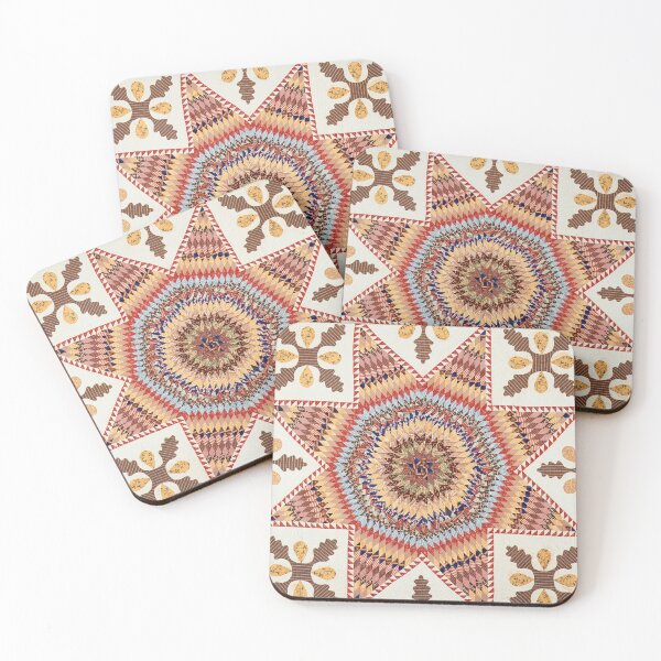 Item preview, Quilt, Star of Bethlehem (1845-48) First Baptist Church, Perth Amboy designed and sold by unsung.art [].