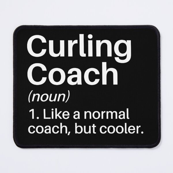 Item preview, Curling Coach Funny Definition: Curling Coach Gift - Curling Player designed and sold by Adexyl.