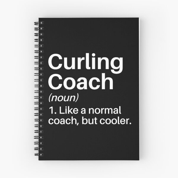Item preview, Definición divertida de entrenador de curling: regalo de entrenador de curling: jugador de curling designed and sold by Adexyl.