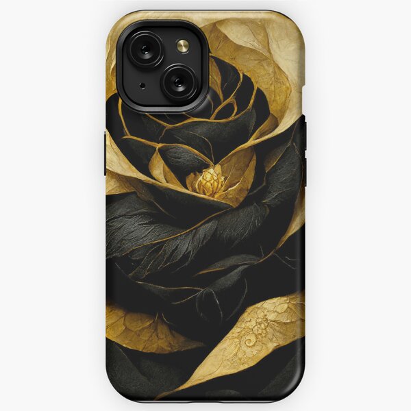 Black and Gold Rose