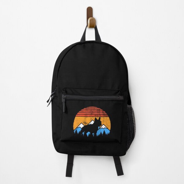 Item preview, Distressed Vintage Sunset Mountains Happy Frenchie Gift designed and sold by Guarddogdrive.