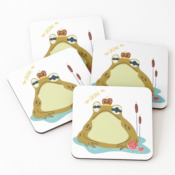 Item preview, Cute fairy prince frog.  designed and sold by drawfroggy.