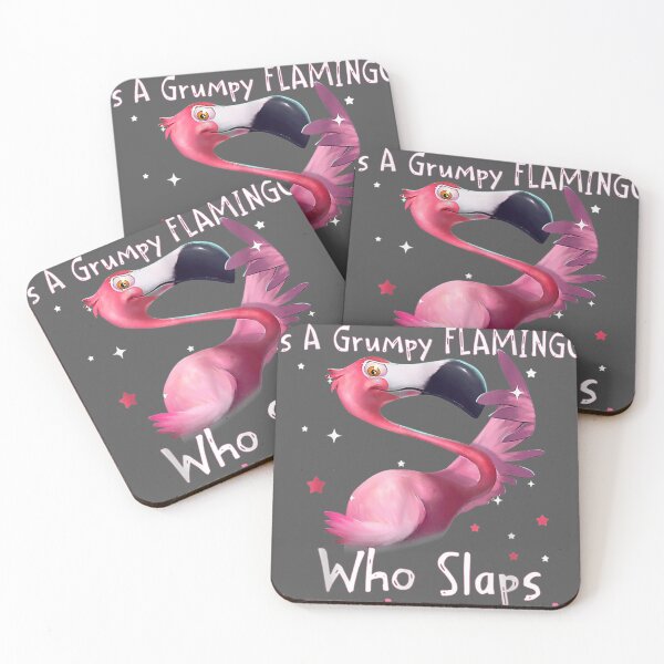 Item preview, My Spirit Animal Is A Grumpy Flamingo designed and sold by saryxyvuk.