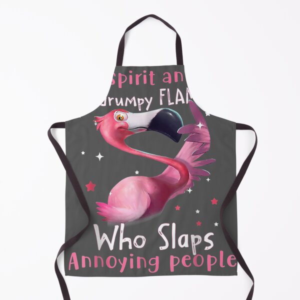 Item preview, My Spirit Animal Is A Grumpy Flamingo designed and sold by saryxyvuk.