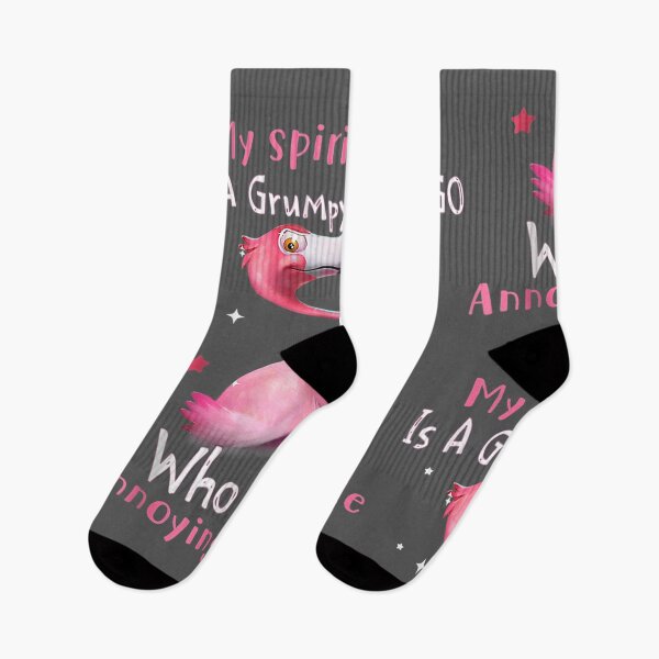 Item preview, My Spirit Animal Is A Grumpy Flamingo designed and sold by saryxyvuk.