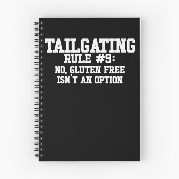 Item preview, Funny Tailgating Rules No Gluten Free Tailgate Food Gear designed and sold by DynamicDesign.
