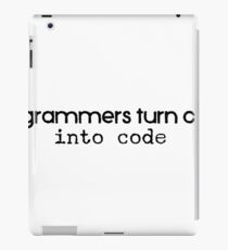 Into Code iPad Case/Skin