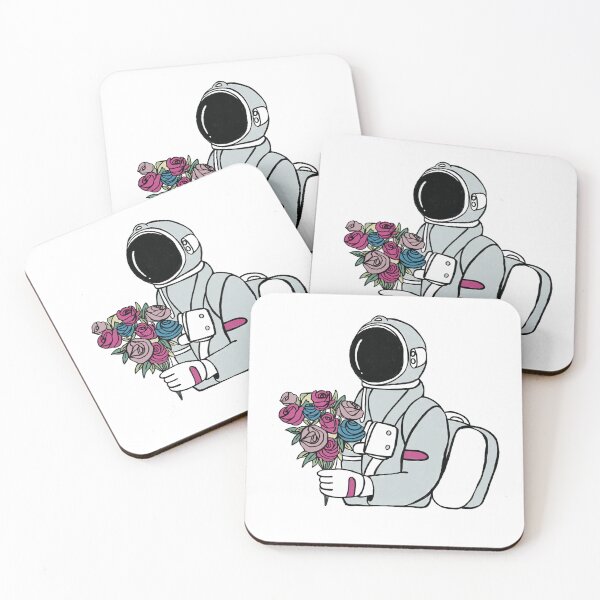 Item preview, Astronaut love valentines love loving wedding nasa usa funny cute designed and sold by Tropical Blood.