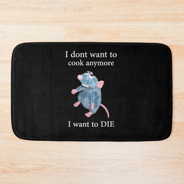 Item preview, i dont want to cook anymore i want to die designed and sold by Cute Shark.