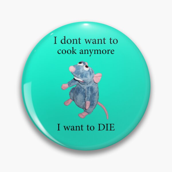 Item preview, i dont want to cook anymore i want to die designed and sold by Cute Shark.