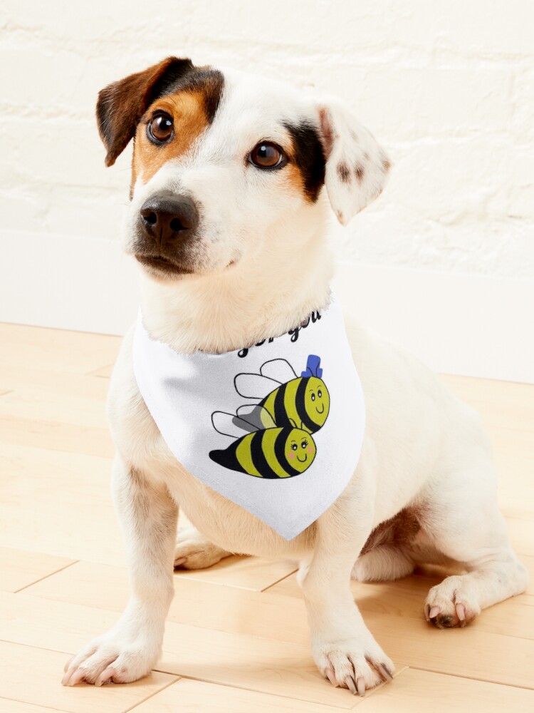 Cute Wholesome Honey Bee, drone and queen bee | Bee gifts | Bee lover |  Pet Bandana for Sale by LMHDesignsshop