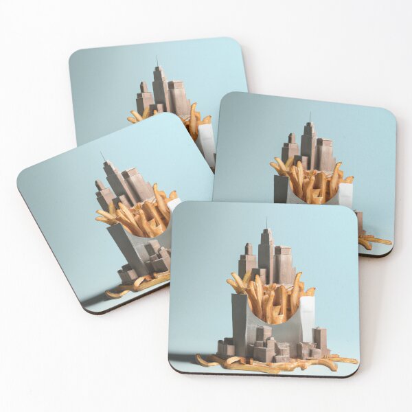 Item preview, French fries in the shape of a buildings designed and sold by Parag's Travel Shop.