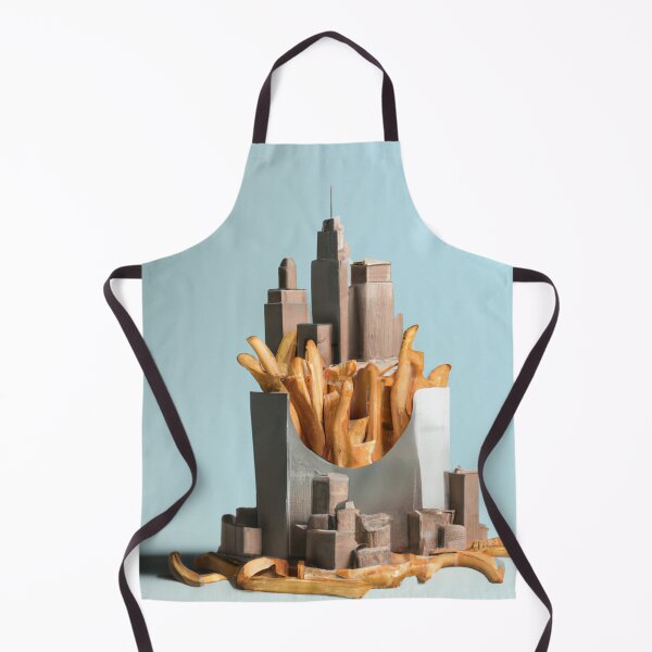Item preview, French fries in the shape of a buildings designed and sold by Parag's Travel Shop.