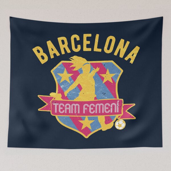Item preview, Barcelona Femeni Team Crest (WOSO) designed and sold by Numero14.
