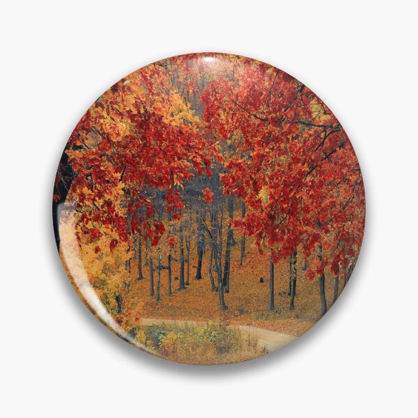 Item preview, Forest Trail in the Fall Landscape designed and sold by EcoArtLab.