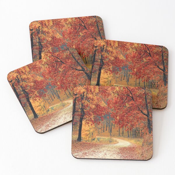 Item preview, Forest Trail in the Fall Landscape designed and sold by EcoArtLab.