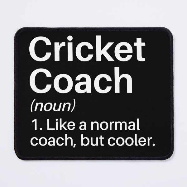 Item preview, Cricket Coach Funny Definition: Cricket Coach Gift - Cricket Player designed and sold by Adexyl.