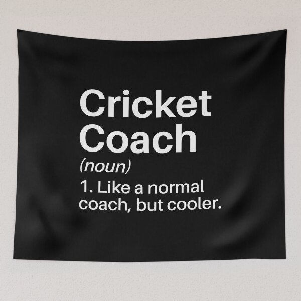 Item preview, Cricket Coach Funny Definition: Cricket Coach Gift - Cricket Player designed and sold by Adexyl.