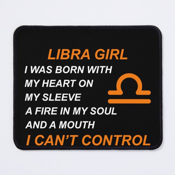 Item preview, Libra Girl I Was Born With My Heart On My Sleeve designed and sold by hoangtrongkhiem.