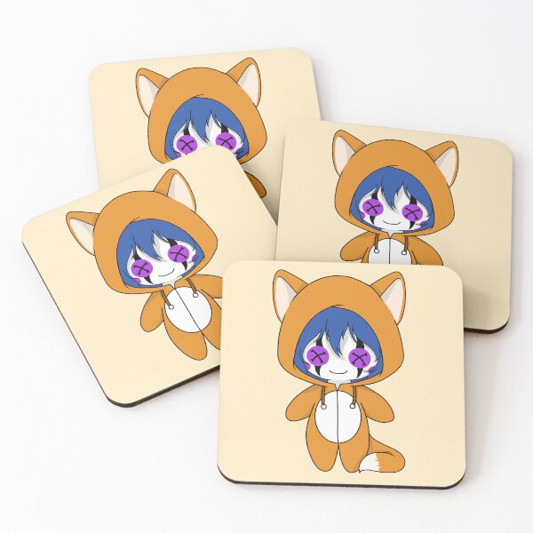 Item preview, creepypasta candy pop fox costume doll designed and sold by EveryCuteThings.