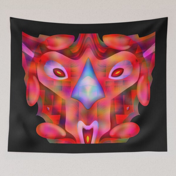Item preview,  FUNNY  GEOMETRIC HUMAN PORTRAIT ABSTRACTION IN MAZE. designed and sold by Ralek.