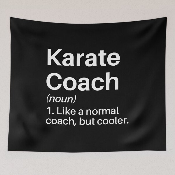 Item preview, Karate Coach Funny Definition: Karate Coach Gift - Karate Martial Arts designed and sold by Adexyl.