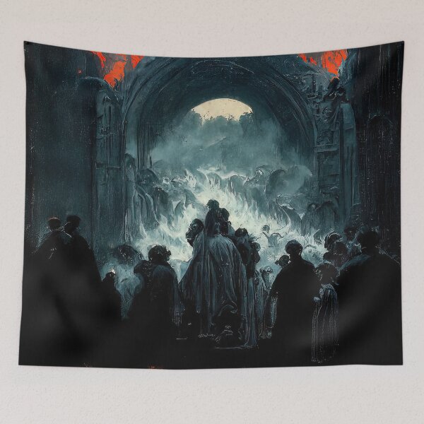 Item preview, At the Gates of Hell designed and sold by AM FineArtPrints.