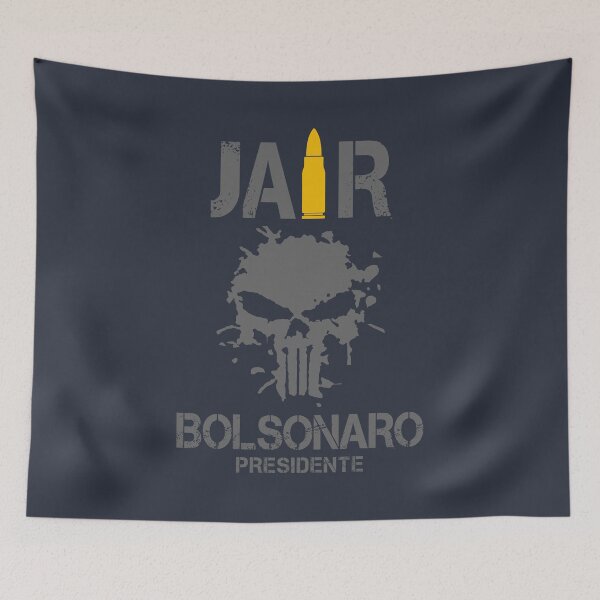 Item preview, Bolsonaro Presidente Caveira designed and sold by AJ Liber.