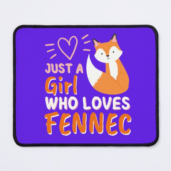 Item preview, Just a girl who loves fennec foxes | Cool Colorful  designed and sold by Happiness-pills.